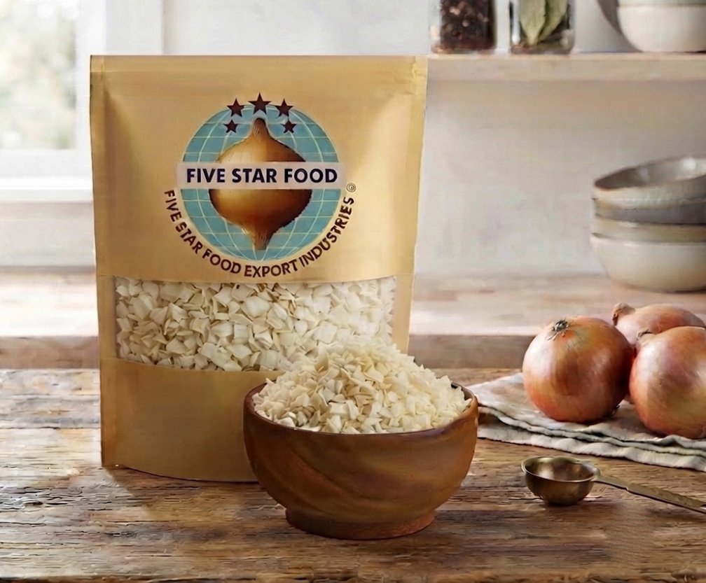 Dehydrated White Onion Flakes